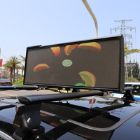 Pantalla Publicitaria LED para Techo de Taxi/Auto YAHAM P2.96mm Ultra Delgada de 7cm, OLED a Todo Color, HD, Eficiente Energéticamente, con GPS, WiFi y 2 Años de Garantía