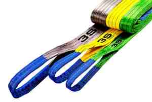 Sangle de levage en polyester haute ténacité la plus populaire de 1T à 12T avec certification TUV CE GS et ISO9001 - Product Image 2