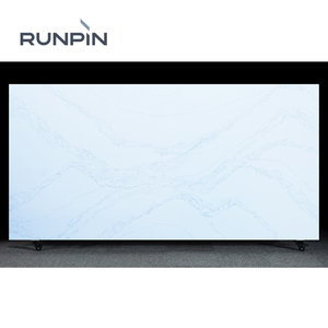 <span class=keywords><strong>Aglomerado</strong></span> de Cuarzo con Aspecto de Mármol Calacatta con Vetas Grises para Diseño de Interiores, Decoración de Paredes y Cubiertas de Mesa - Product Image 1