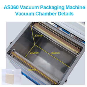 AS-360 Machine de scellage sous vide d'emballage de cuisine portative multifonctionnelle automatique commerciale pour les petites entreprises - Product Image 5