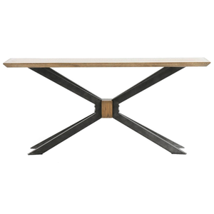Mesa Consola de Madera Maciza Tallada a Mano, Mueble de Diseño Elegante para Sala de Estar, Mesa de Entrada con Artesanía Decorativa en Madera - Product Image 3