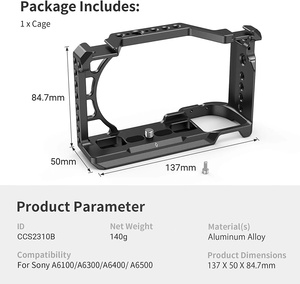 Jaula Smallrig para Cámara <span class=keywords><strong>Sony</strong></span> <span class=keywords><strong>A6400</strong></span> A6100 -CCS2310 - Product Image 6