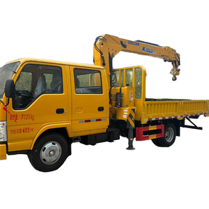 1 סוזו 3.2 טון 4 טון קטן טלסקופי בום מנוף משאית סולר חדש דיזל ידני משאית רכוב עגורן לבנייה גן - Product Image 3