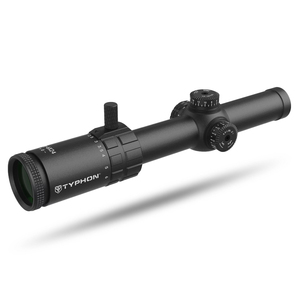 Mira Telescópica TYPHON 1-6x24IR SFP LPVO de Segundo Plano Focal con Retícula Iluminada en Rojo, Tubo de 30 mm de Diámetro, Miras Ópticas de Gran Angular para Caza - Product Image 5