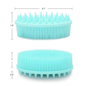 2026 Best verkochte 2-in-1 badshampoo borstel siliconen lichaamscrubber voor douchegebruik uit de categorie sponzen & schuursponsjes - Product Image 5