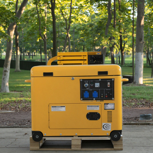 Générateur diesel silencieux portable insonorisé 10KW-20KW Triphasé 400V 50Hz ATS Utilisation sur chantier - Product Image 6