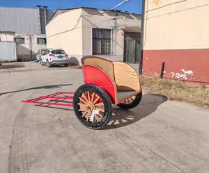 Chariots de marathon rouges à deux roues pour chevaux et poneys, très demandés, à vendre - Product Image 6