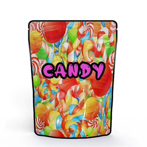 Sachets Mylar personnalisés avec logo imprimé en couleur, en <span class=keywords><strong>plastique</strong></span>, à fermeture éclair mate, en aluminium, pour aliments, bonbons, snacks, 1g, 2g, 3.5g - Product Image 6