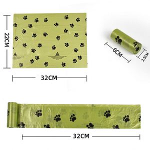 Poo <b>Compostable</b> Litter <b>Bags</b> Custom Biodegradable Pet Waste Dog Poop <b>Bag</b> Customized Sustainable Earth Friendly Poop <b>Bags</b> 3-5 Days - Product Image 3