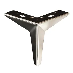 13cm Oblique Rhombus Trident Legs Matte Black Modern Sofa Metal Legs 60 Pieces per Box Furniture Kitchen Cabinet Legs $0.48 1PCS