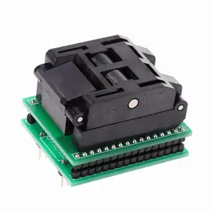 TQFP32 QFP32 TO DIP32 IC Programmer Adapter Chip Test Socket SA663 Burning Seat Integrated Circuits