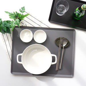 Tray_KRCB-078กระดาษแข็งสีเทากันลื่นความแข็งแรงสูงสำหรับโรงแรมร้านอาหารร้านกาแฟและบริการในครัวเรือน - Product Image 1