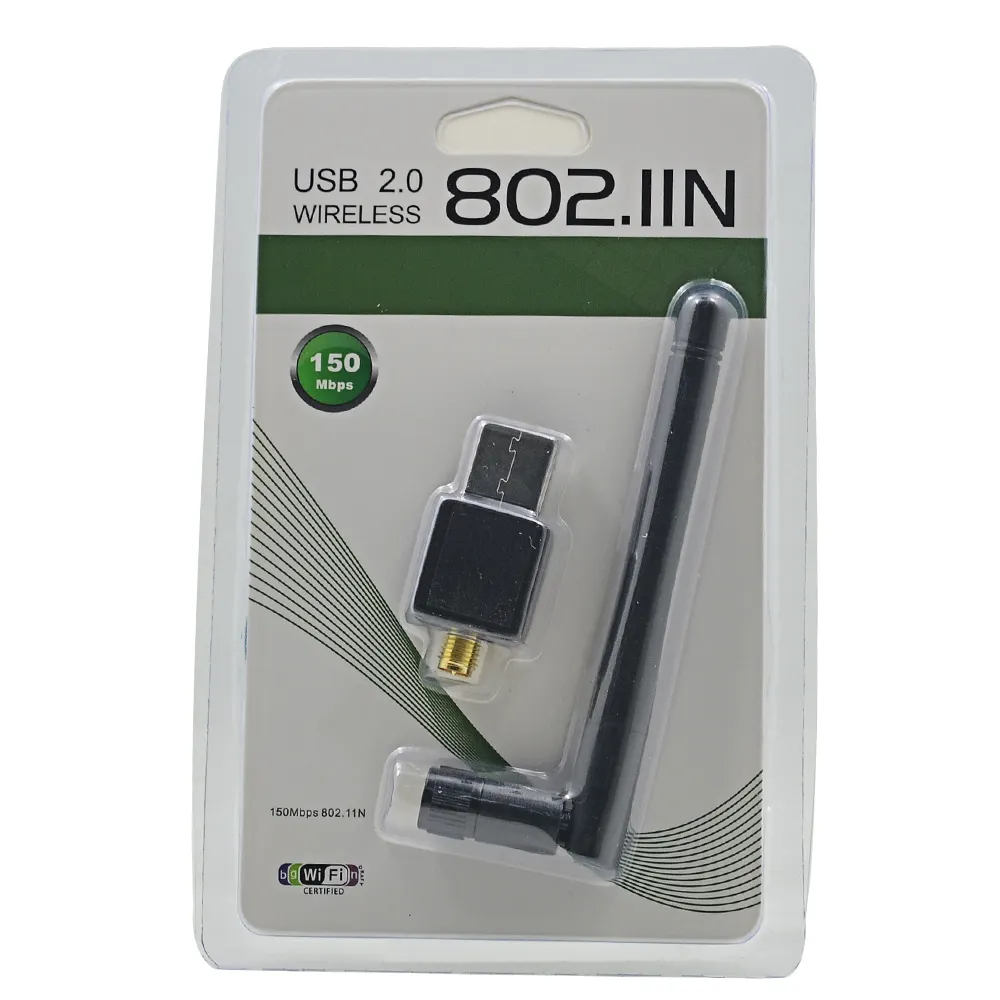 150M Mini USB WiFi Adapter Antenna Dongle External Wireless Network LAN Card 802.11b/g/n for Windows Vista XP 7 8