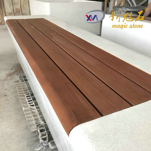 Nueva Banco de Hormigón Prefabricado Magic Stone para Exteriores, Resistente al Agua y a las Manchas, para Uso Municipal y Paisajístico - Product Image 5