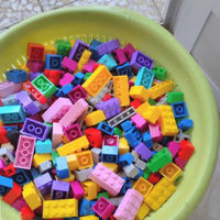 Bloques de Construcción de Plástico de Alta Calidad, Juguetes para Niños, Juguetes de Bricolaje Compatibles con Todos los Bloques, 1000 Piezas, Regalo
