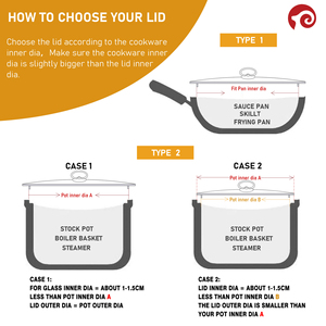 Kính đồ nấu nướng Nắp Pan nắp bìa Tempered Glass nắp với <span class=keywords><strong>Knob</strong></span> cho chậu và chảo - Product Image 4