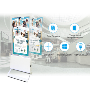 43 <span class=keywords><strong>49</strong></span> 55 pouces Écran tactile publicitaire double face Kiosque interactif au sol Affichage totem de signalisation numérique verticale - Product Image 3