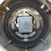 Four à vide Xirui pour traitement thermique par induction de recristallisation du carbure de silicium, 2400°C, avec pompe en acier inoxydable pour travail à l'argon et frittage