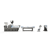 Matériau de fabrication PP PE EVA CACO3 Filler Masterbatch Lab Double Extrudeuse à Vis Plastique