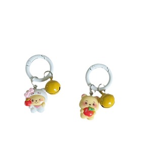 Portachiavi portachiavi simpatico cartone animato puoh <span class=keywords><strong>Pooh</strong></span> bear bell portachiavi morbido carino zaino ciondolo coppia accessori regalo fidanzate - Product Image 5