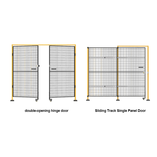 Industrial Safety Workshop Machine Guard Rail Fence Mesh Security Protection for Robots Steel Eco-Friendly Easily Assembled