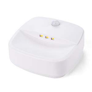 Veilleuse à capteur intelligent, LED blanc chaud, détecteur de mouvement à piles, portable et compact, pour chambre à coucher, couloir - Product Image 3