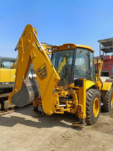 Mini pelle rétro JCB 4CX d'occasion de haute qualité, pompe hydraulique Kawasaki, chargeur JC B, capacité de charge nominale de 8 tonnes, puissance de 75 kW, poids de la machine de 8200 kg - Product Image 5