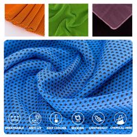 Serviettes de sport rafraîchissantes personnalisées avec logo pour la gym et serviettes de refroidissement en microfibre pour le fitness