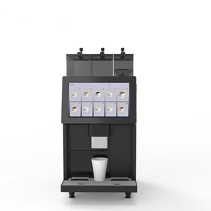 Distributeur automatique de café commercial expresso entièrement automatique à commande par écran tactile de 15 pouces avec réservoir de lait frais <span class=keywords><strong>en</strong></span> option - Product Image 1