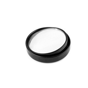 Convex Rearview <b>Mirror</b> 360 Degree Wide Angle Clear Vision Car Blind Spot Assistant Universal Fit Black ABS <b>Plastic</b> - Product Image 1