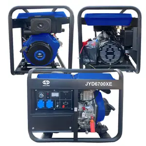 Jialing Single Phase 5Kw Electric Generador Diesel Generators Portable 5Kva Diesel Generator