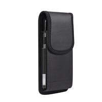 Étui en cuir PU de gros avec boucle de ceinture pour iPhone 16 Pro Max, sacoche de taille pour homme