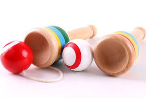 교육 게임 및 대회를위한 전통적인 어린이 손 눈 조정 장난감 기술 컵 소드 볼 - Product Image 6
