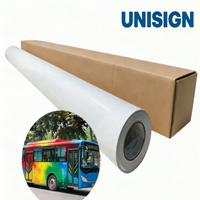 Vinilo Autoadhesivo Imprimible por Inyección de Tinta, Rollo de Vinilo para Rotulación de Vehículos, Disponible en 120g y 140g