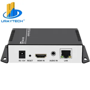 Sistem CATV Hotel HDMI/SDI/VGA Ke H.264 IPTV Streaming RTMP Encoder H.265 IP SRT/UDP/HTTP/RTSP/HLS Encoder