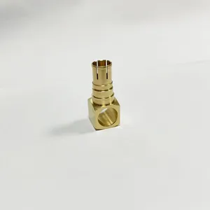Brass Compression Fitting Male Coupling Pipe Fitting Male Quick Connector Union Compression Adaptor