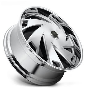Fabricante de Ruedas Forjadas Personalizadas 6061-T6 de 18-26 Pulgadas con Tapas Flotantes Cromadas para Ford RAM, Venta al por Mayor a Granel con Etiqueta Privada OEM - Product Image 3