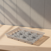 Op maat gemaakte luxe voedselveilige PP blisterverpakking, recyclebaar, 0,3 mm dik, voor chocoladesnacks, voor aangepast merk