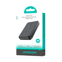 Joyroom Ultra-tipis 10000mah Baterai Eksternal Magnetik 45w Qi2.2 25w Pengisi Daya Nirkabel Power Bank