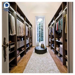 Armoire modulaire sectionnelle Prima White Modern Walk-In <span class=keywords><strong>Dressing</strong></span> Armoire sur mesure abordable de haute qualité - Product Image 6