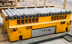 Raylı rehberlik PLC programlama otomatik malzeme taşıma 2.2KW güç özelleştirilebilir voltaj ile yeni elektrik açık kasa kamyon - Product Image 4