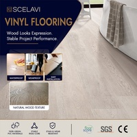 EIR-Oberfläche 5mm 6mm 8mm SPC LVT Vinyl-Planken-Bodenbelag Wasserdicht Klicksystem 5 Jahre Garantie für Küche, Fitnessraum, Gewerbliche Innennutzung