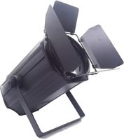 Projecteur de scène LED Fresnel PKnight 200W, contrôle DMX, corps en aluminium, 2-en-1 blanc chaud/froid, zoom automatique, IP65, Ra90, dimmable, fixation murale/poteau