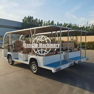 Bus électrique Nouveaux autobus touristiques électriques à économie d'énergie et protection de l'environnement 72v Batterie au lithium 17 places - Product Image 1