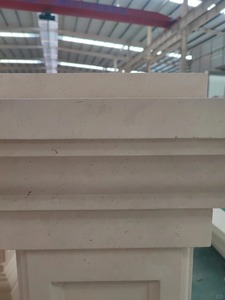 Columna Conmemorativa Moderna de Piedra Caliza Sólida, Pilar de Piedra Caliza Natural Beige <span class=keywords><strong>Fontainebleau</strong></span> para Templos y Santuarios al Aire Libre - Product Image 5