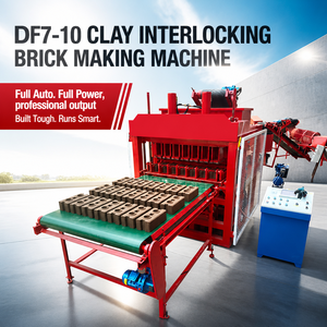 <span class=keywords><strong>Machine</strong></span> à fabriquer des briques en terre cuite DF7-10, <span class=keywords><strong>photos</strong></span> de la <span class=keywords><strong>machine</strong></span> à briques emboîtables, prix de la <span class=keywords><strong>machine</strong></span> à blocs de terre compressée - Product Image 1