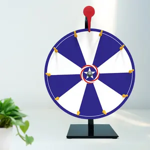 Jogo Cor Dry Apagar 30 40 50cm 12 18 24 Polegadas Turntable Lucky Draw Spining Prêmio Lucky Wheel Of Fortune