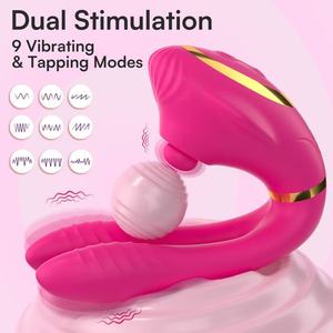 Vibratore Realistico a Doppio Motore con Controllo APP, Stimolatore per Punto G, Clitoride e Capezzoli, Impermeabile IPX7, 9 Velocità, Ricaricabile - Product Image 3