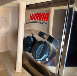 غرفة ساونا فاخرة تعمل بالأشعة تحت الحمراء لـ 4 أشخاص، ساونا هجينة لشخصين تعمل بالأشعة تحت الحمراء والطراز التقليدي الكندي من خشب الهيملوك - Product Image 6