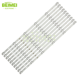 Bande de rétroéclairage LED TV DRT L _ R04 _ 171128 wh M41-00543A pour <span class=keywords><strong>SONY</strong></span> <span class=keywords><strong>KD</strong></span>-55XF7003 6LED 3V 10 pièces/ensemble - Product Image 1